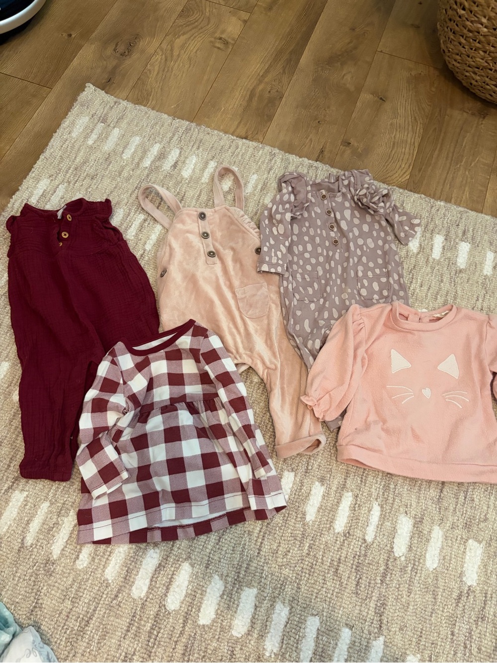 6-9 month baby girl bundle Cat&Jack and Jessica Simpson